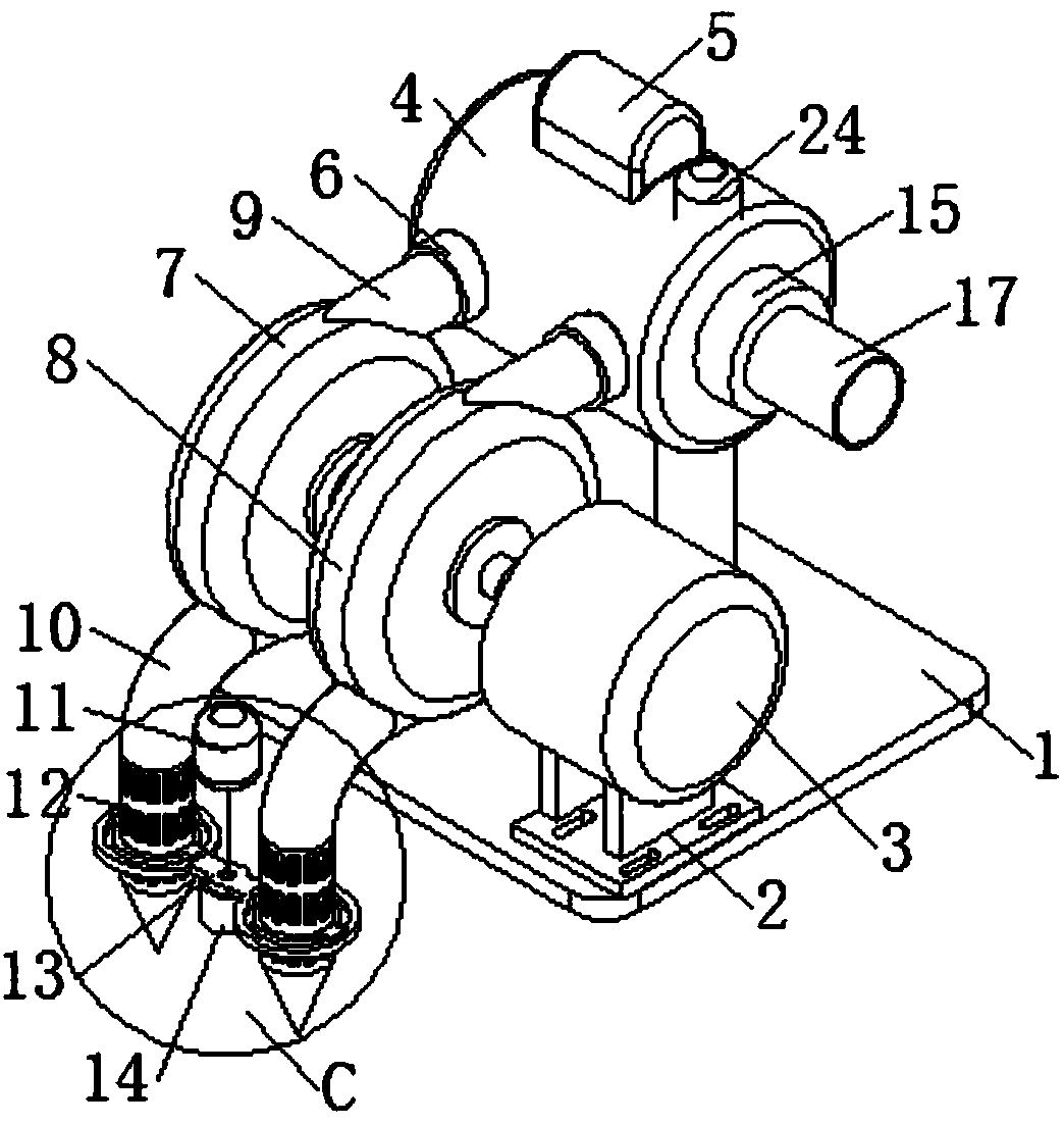 Efficient energy-saving marine pump