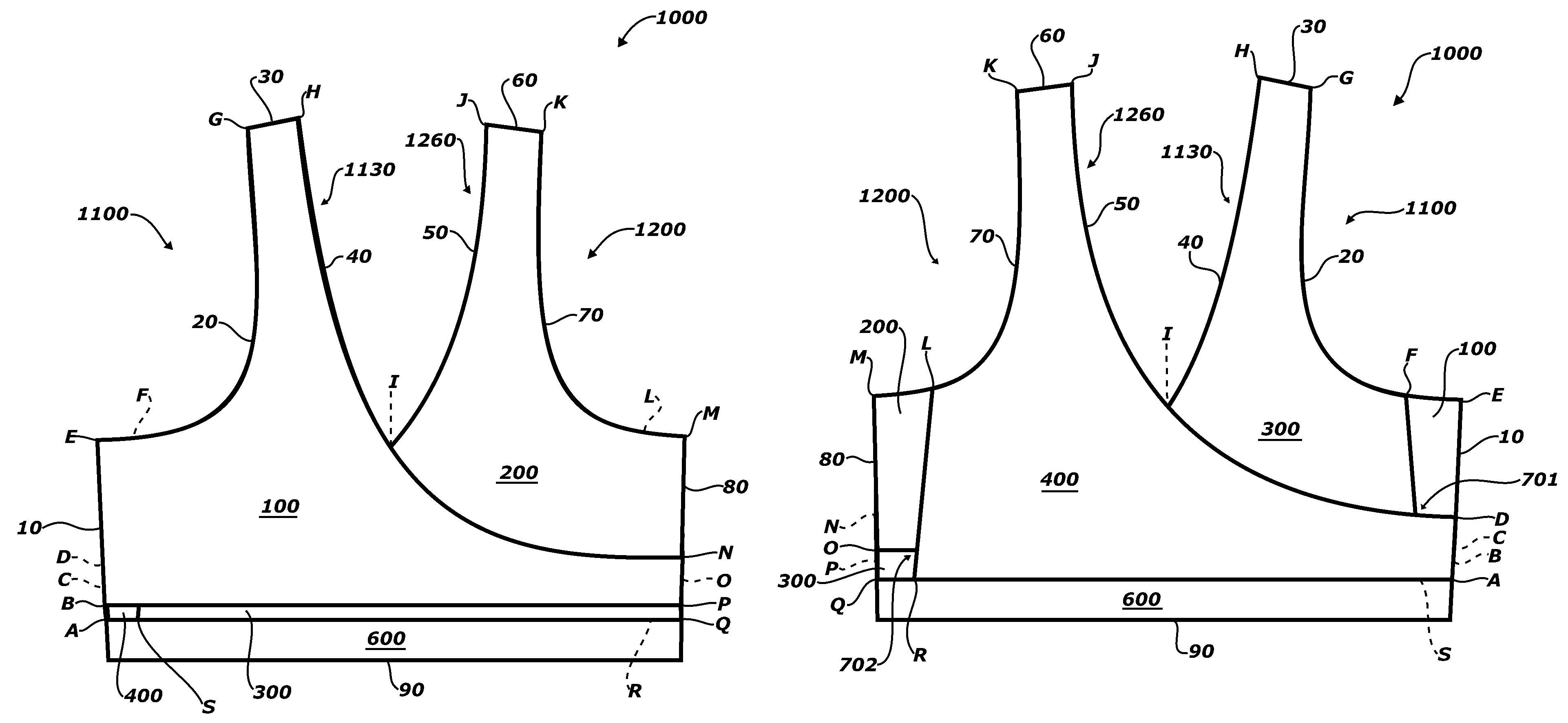 Garments for a nursing woman