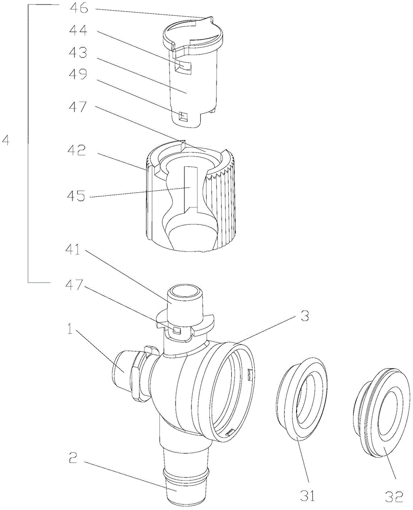 Negative pressure adjusting device connected with ureter sheath