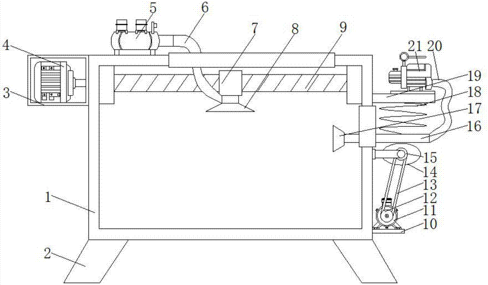 Communication case with dedusting function