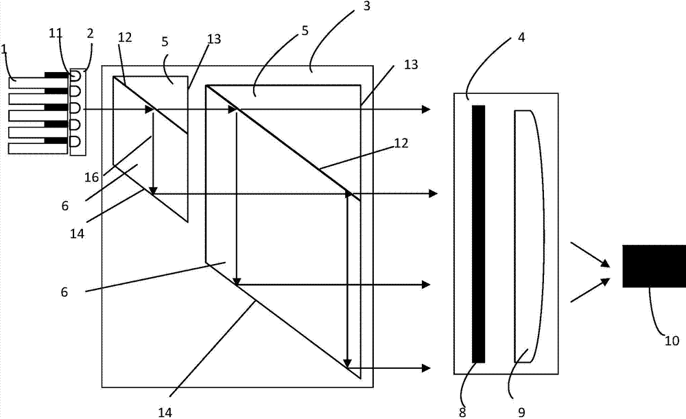 High-power semiconductor laser optical shaping method and device based on beam expanding