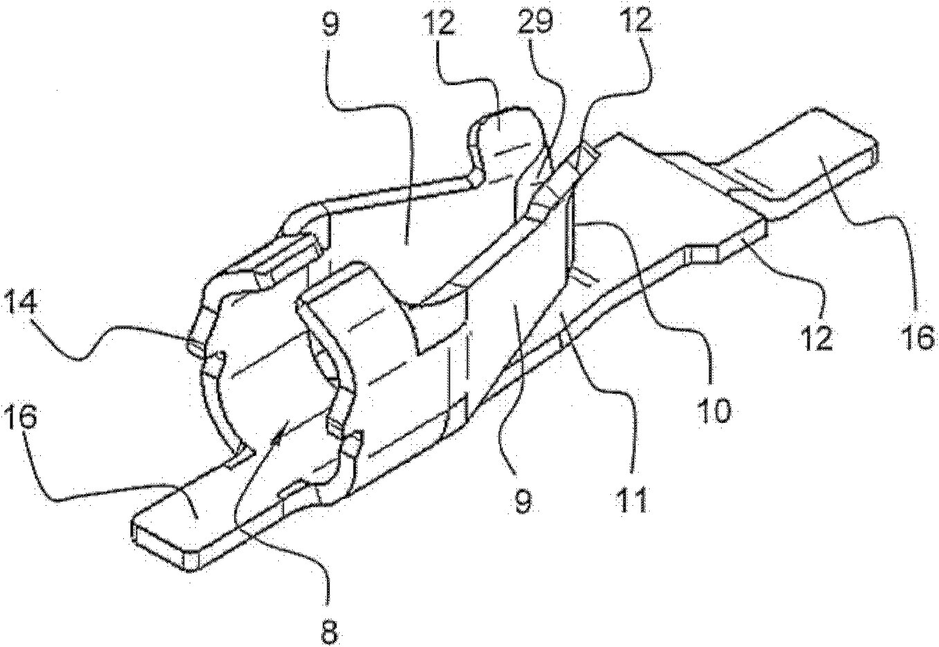 Actuating device for an electrical connection terminal