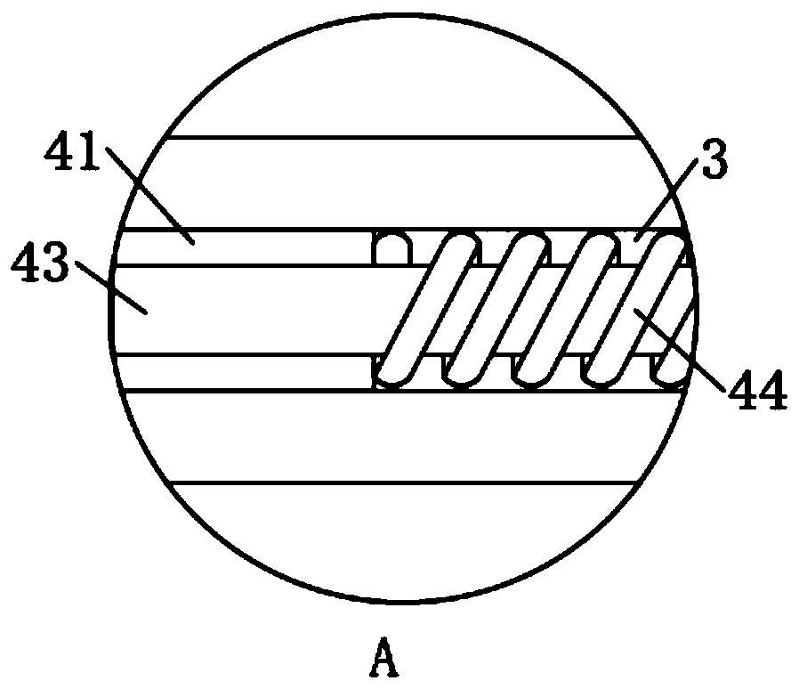 Bunching arrangement device for optical fiber branching device