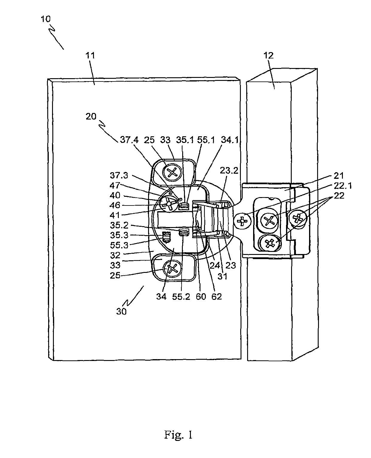 Furniture hinge comprising a damper