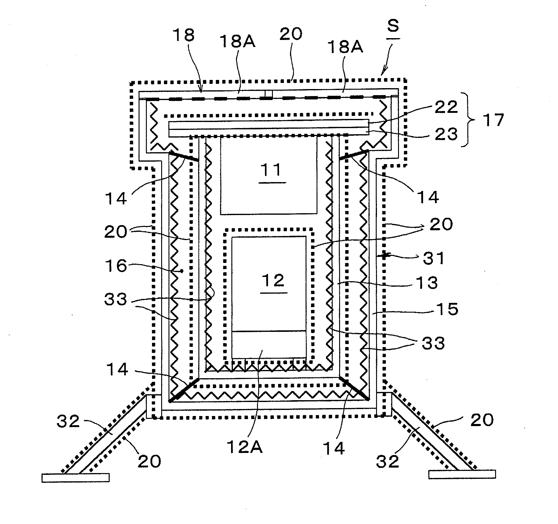 Space probing apparatus