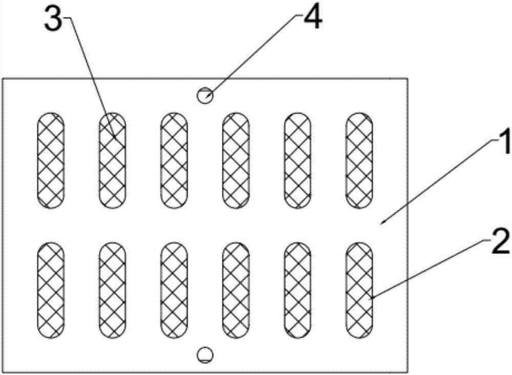 Firmly fixed draining channel cover