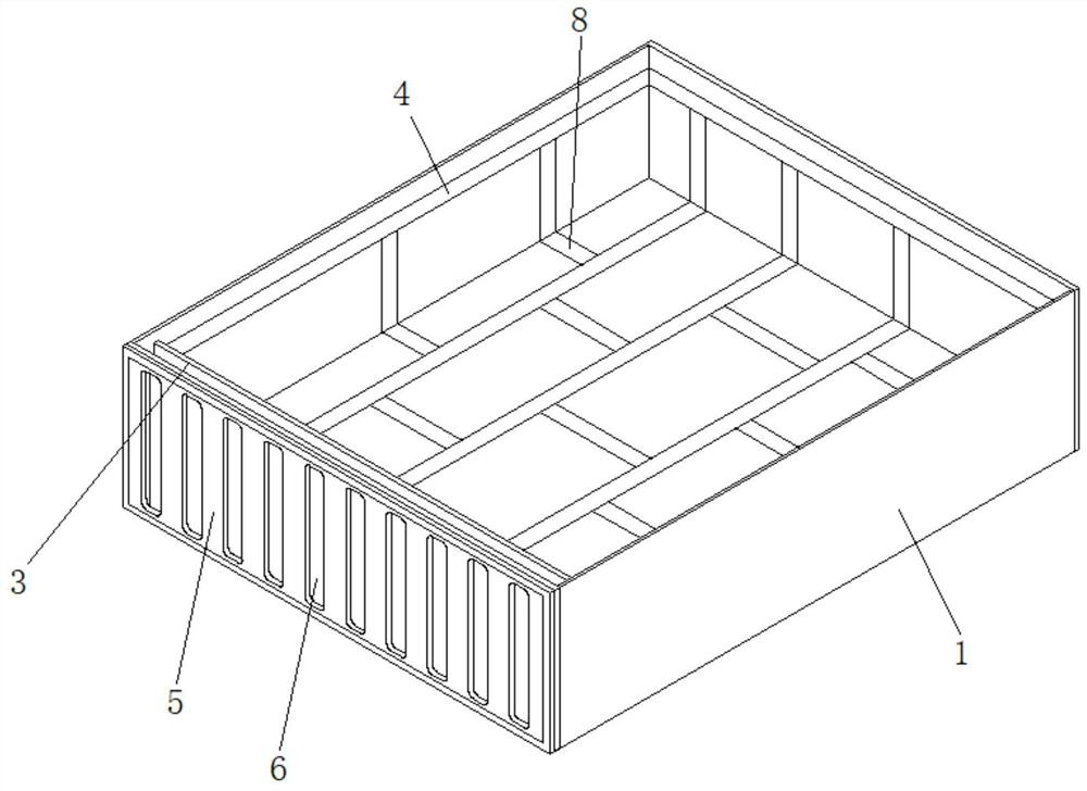 A kind of multi-functional cable management device for computer main box