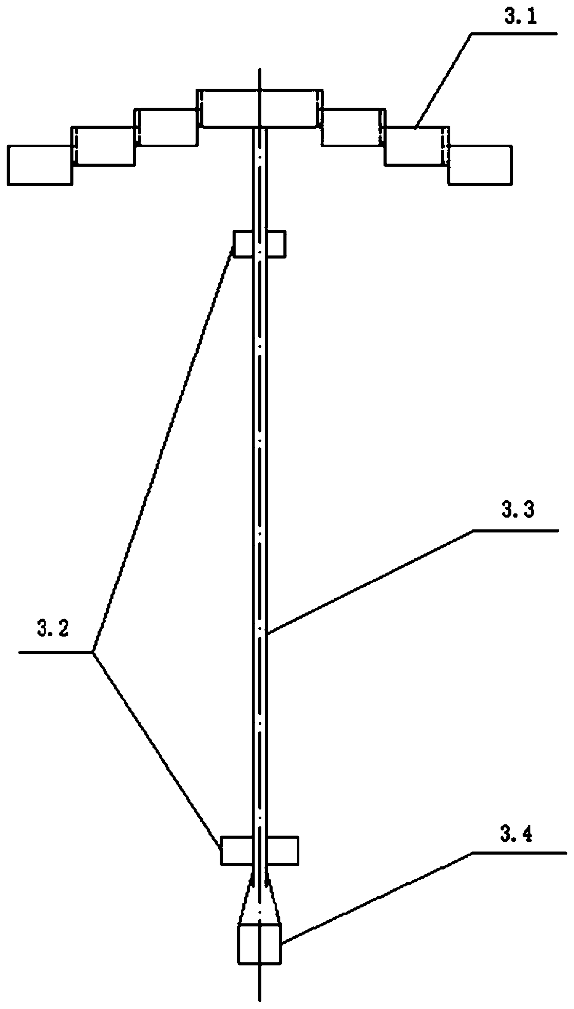 Vertical sinter cooler