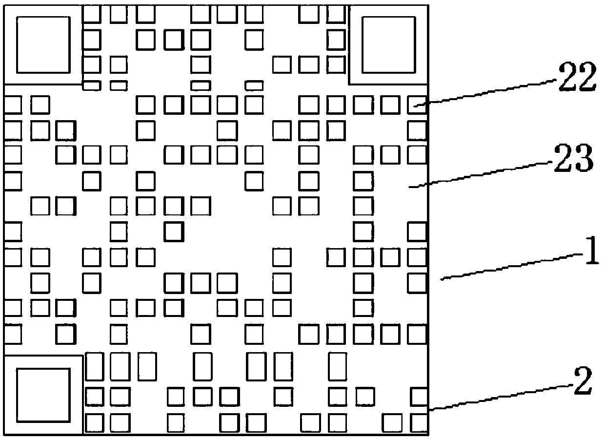 Thin film having laser-carving matrix coding structure and making method of thin film