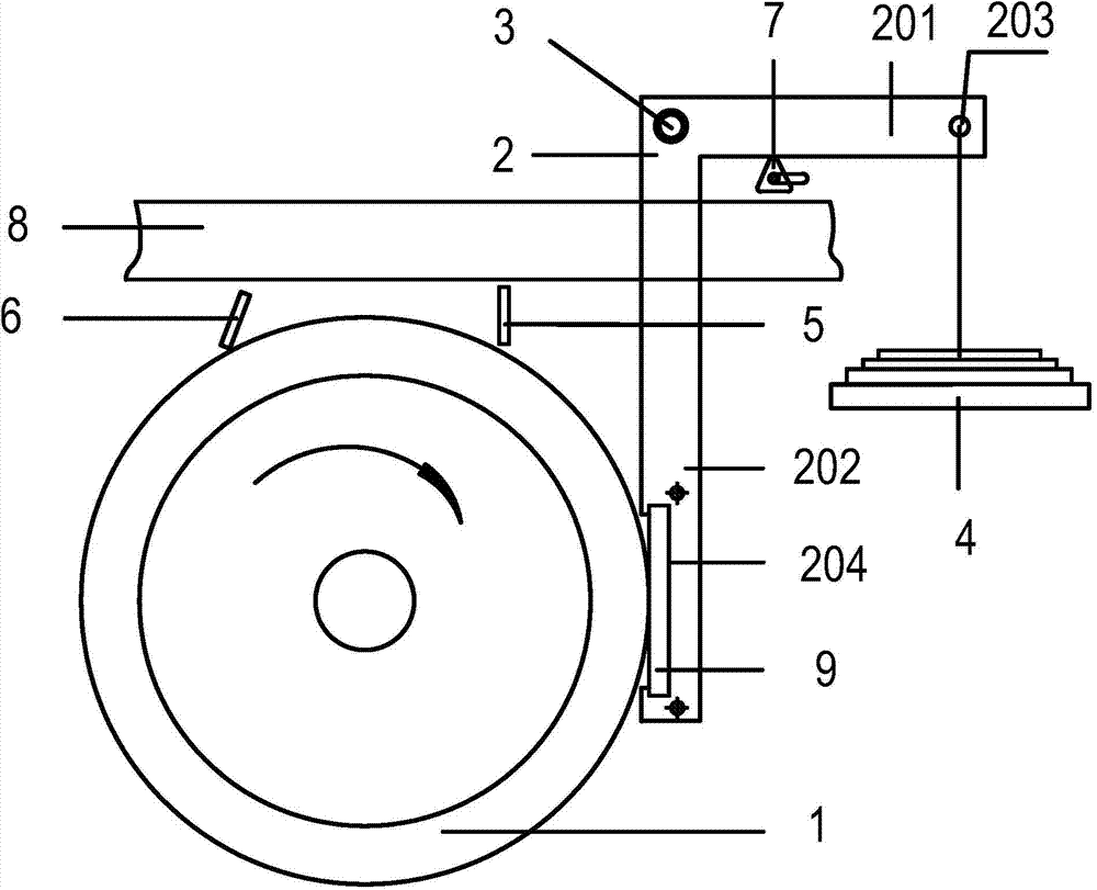 Wear test device and wear test method