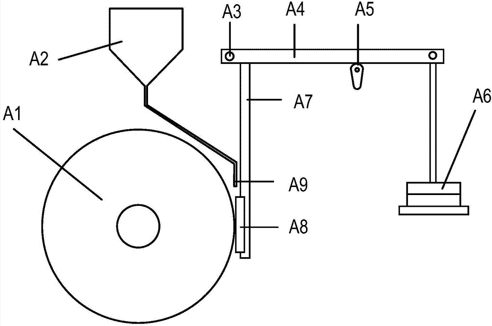 Wear test device and wear test method