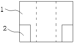 Large prebaked anode electrolytic cell shell manufacturing method