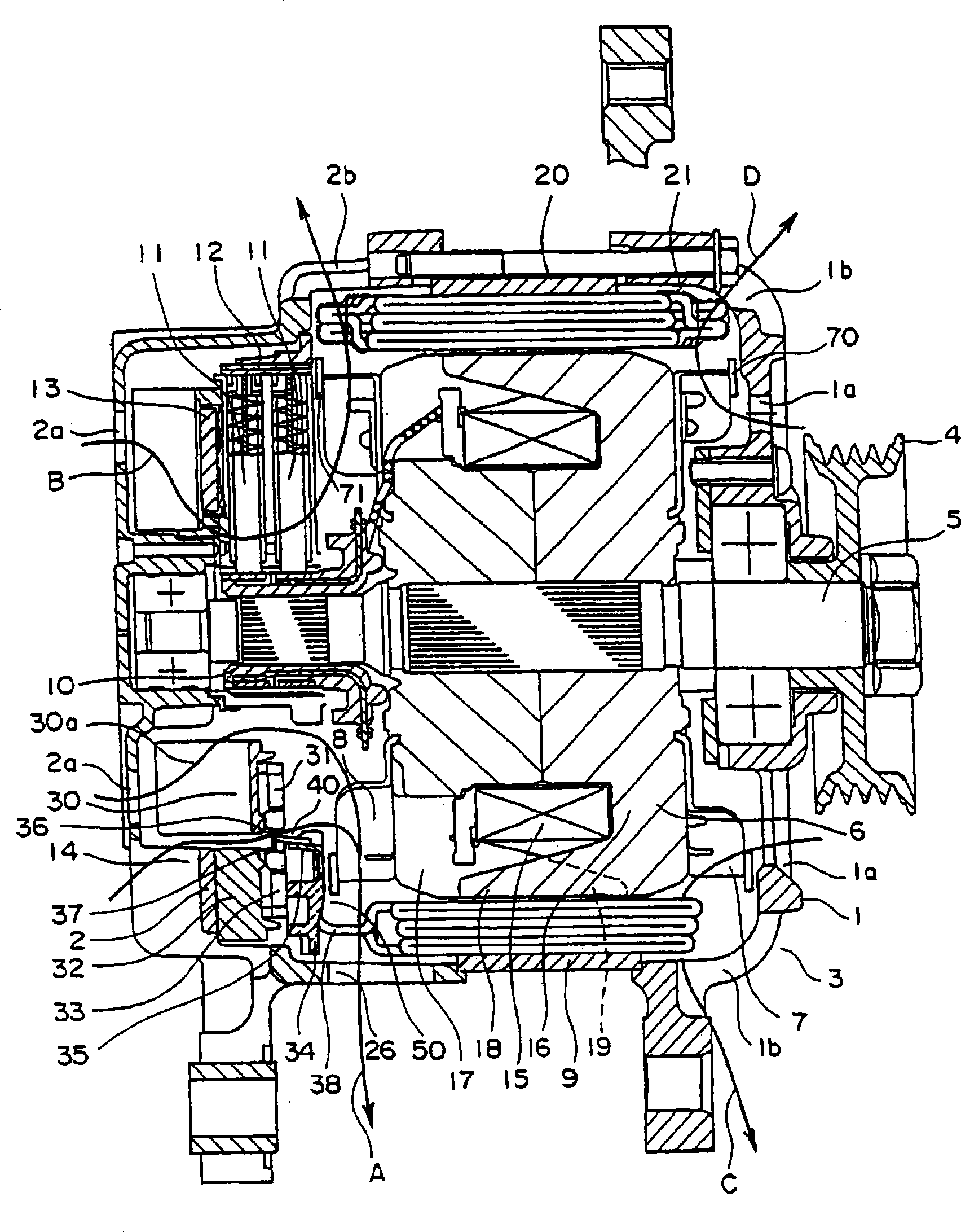 A. C. Power generator