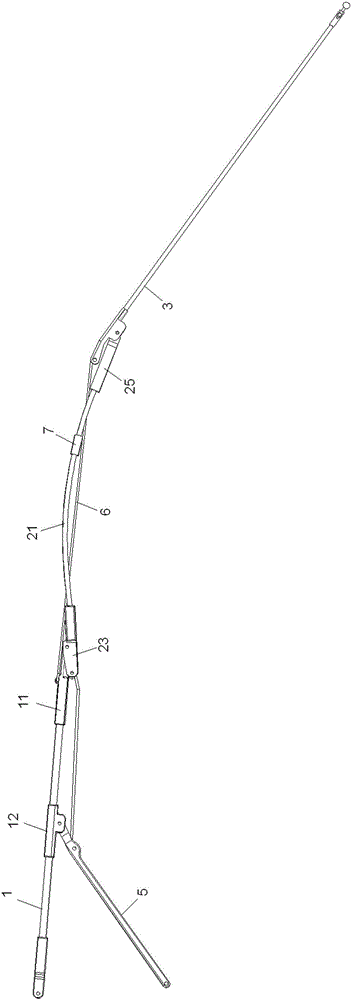 Multi-fold umbrella ribs