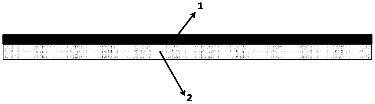 Flexible reinforced composite material and preparation method thereof