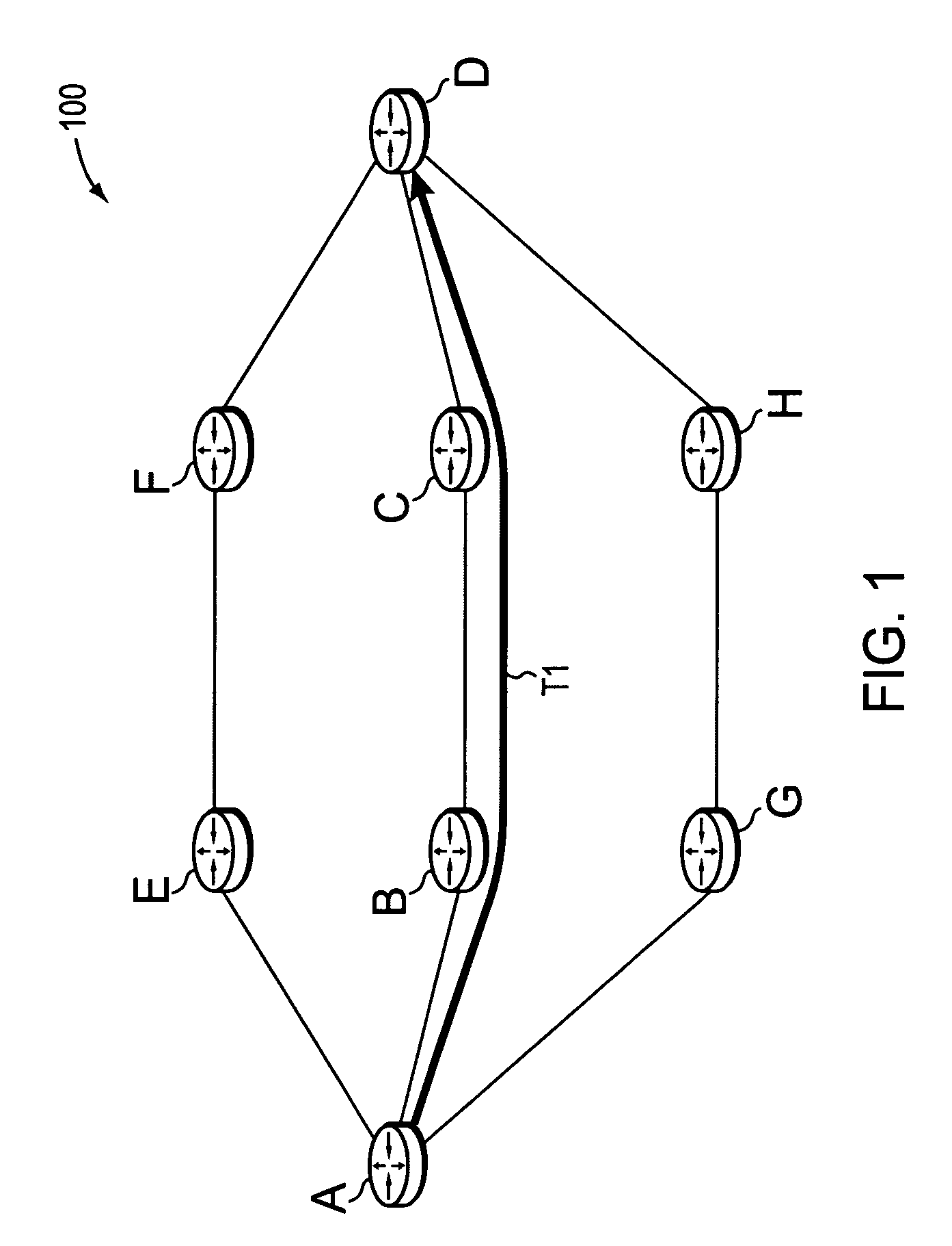 Technique for dynamically splitting MPLS TE-LSPs