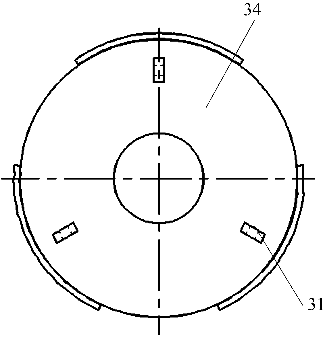 Bearing pulling device