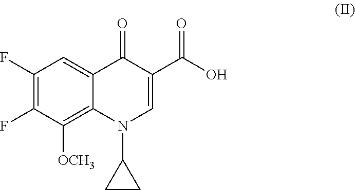 Process for preparing Moxifloxacin and salts thereof