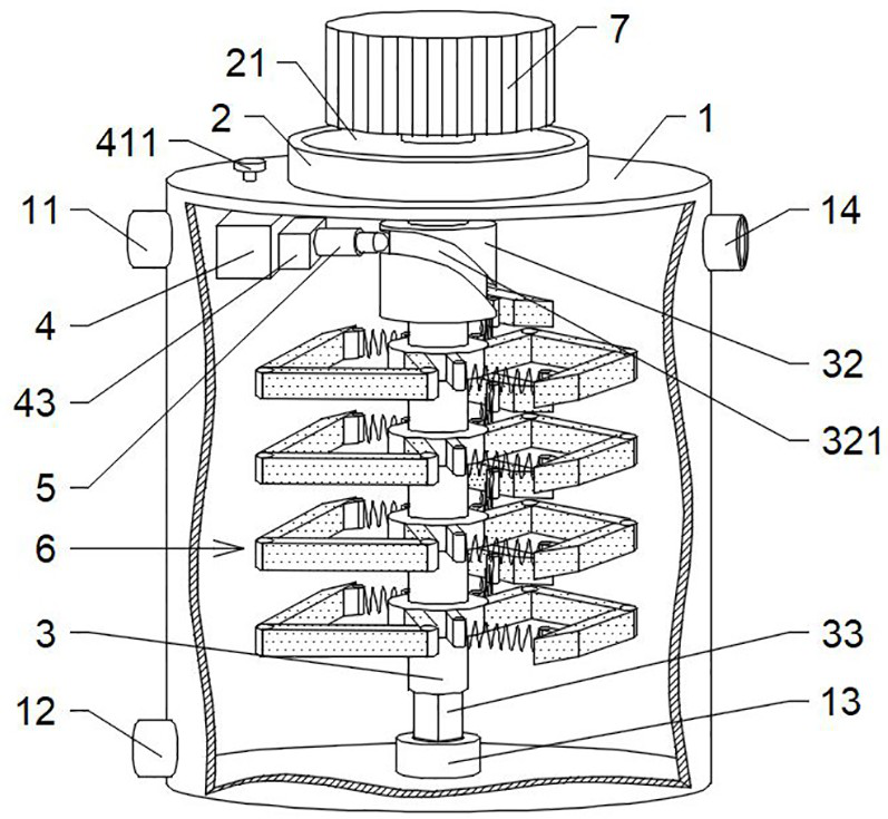 Catalytic hydrogenation device for laboratory