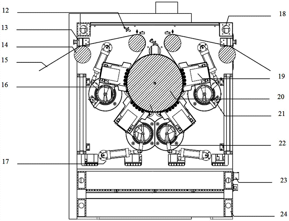 Uniform discharge low-temperature plasma fabric processing device and method under intelligent atmospheric pressure