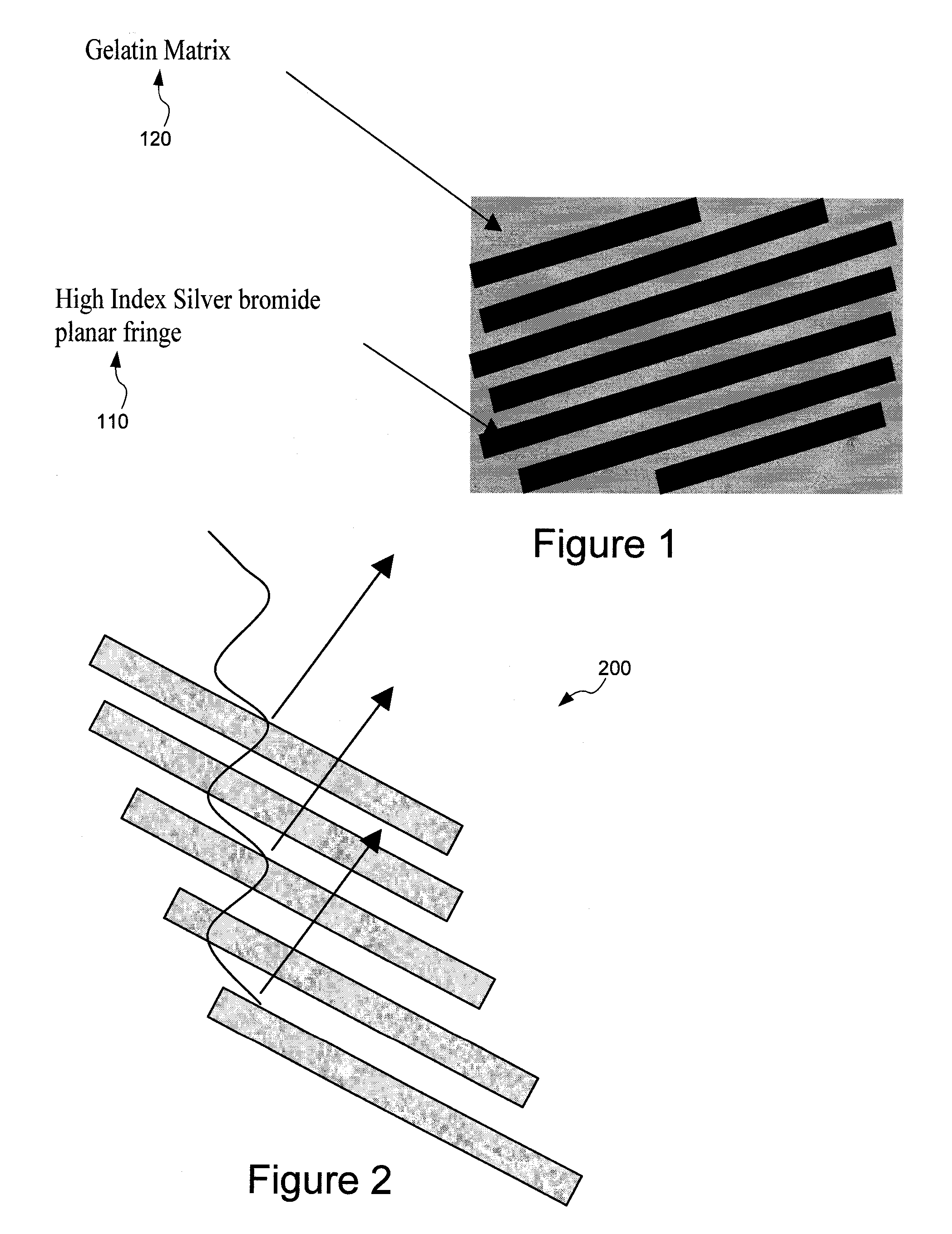 Multicolor and full color holographic film and recording method