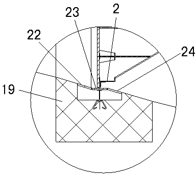 Maintenance method for emergency gate of low-head gate dam and gate dam structure