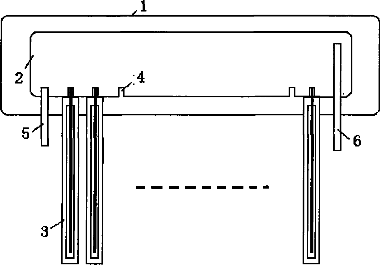 Water tank for solar water heater