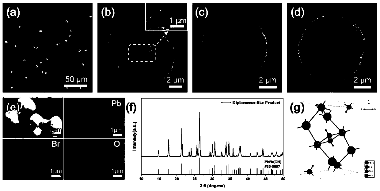 Method for preparing lead halide perovskite