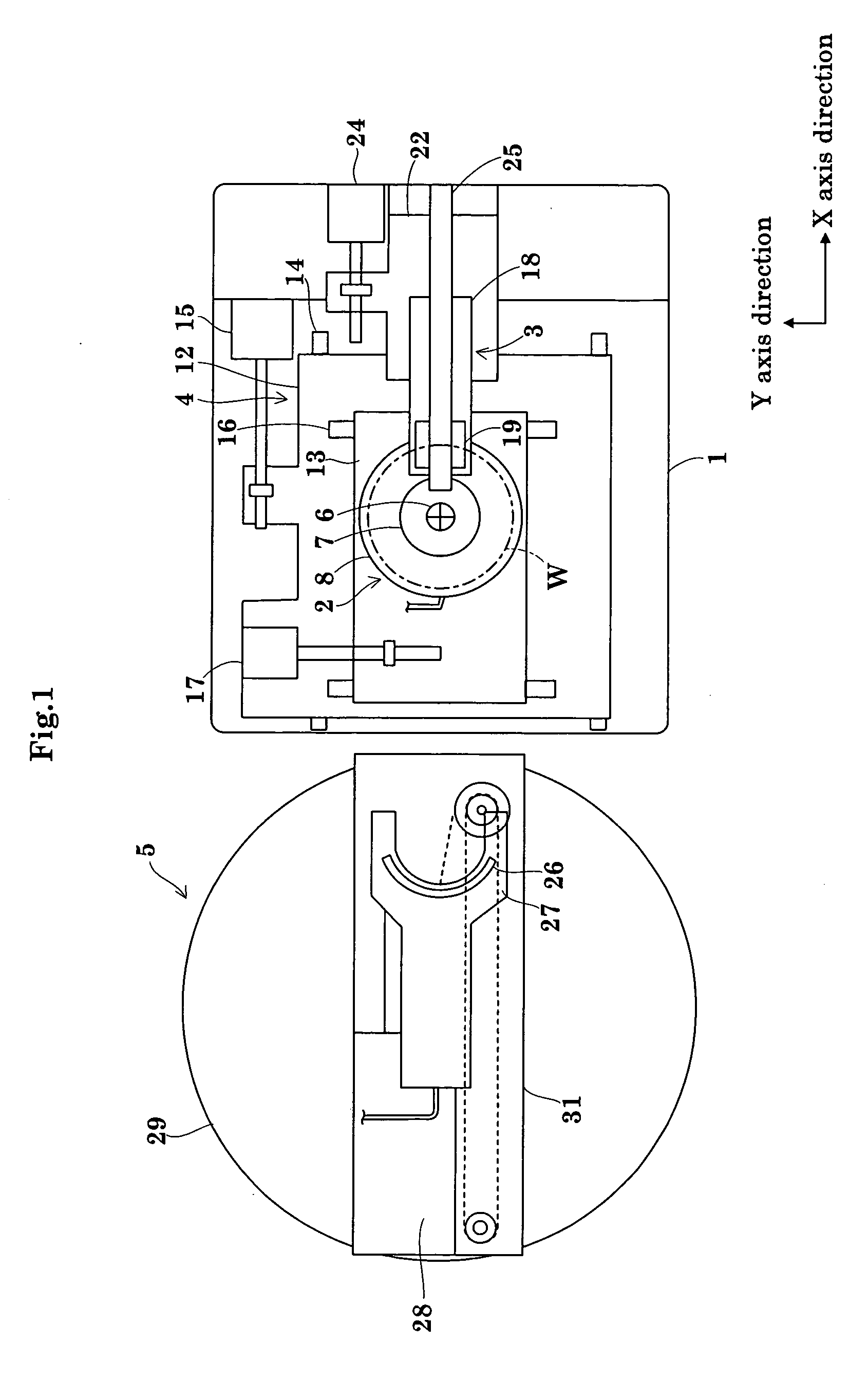 Semiconductor wafer positioning method, and apparatus using the same