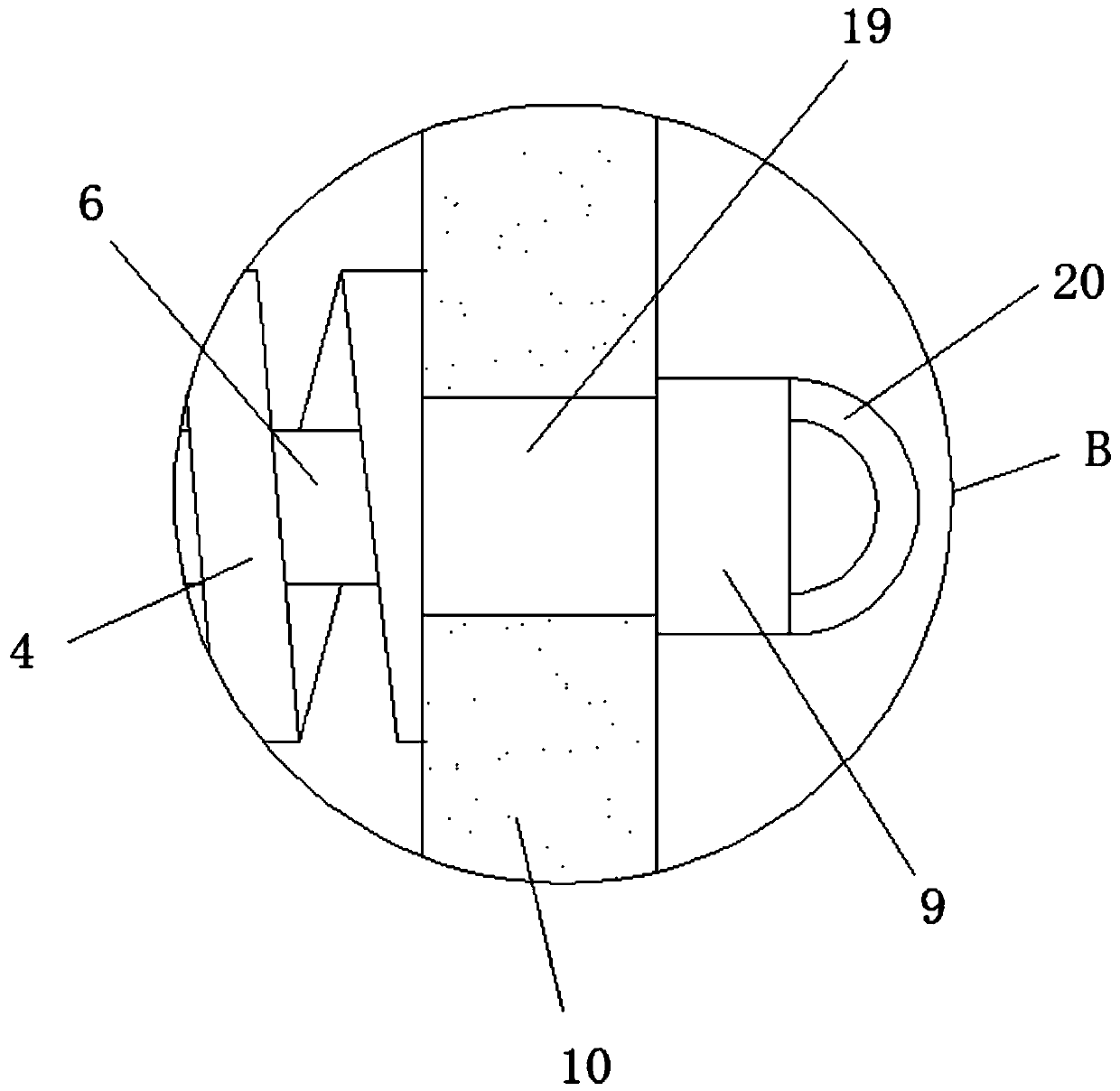 NdFeB magnetic ring convenient to install