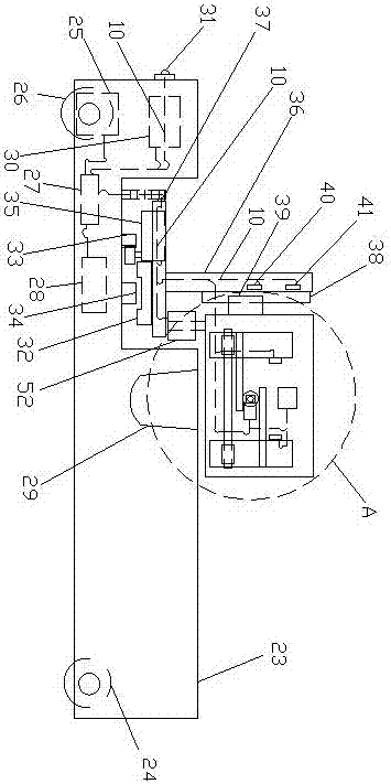 Overhead combined type intelligent stereoscopic bicycle garage