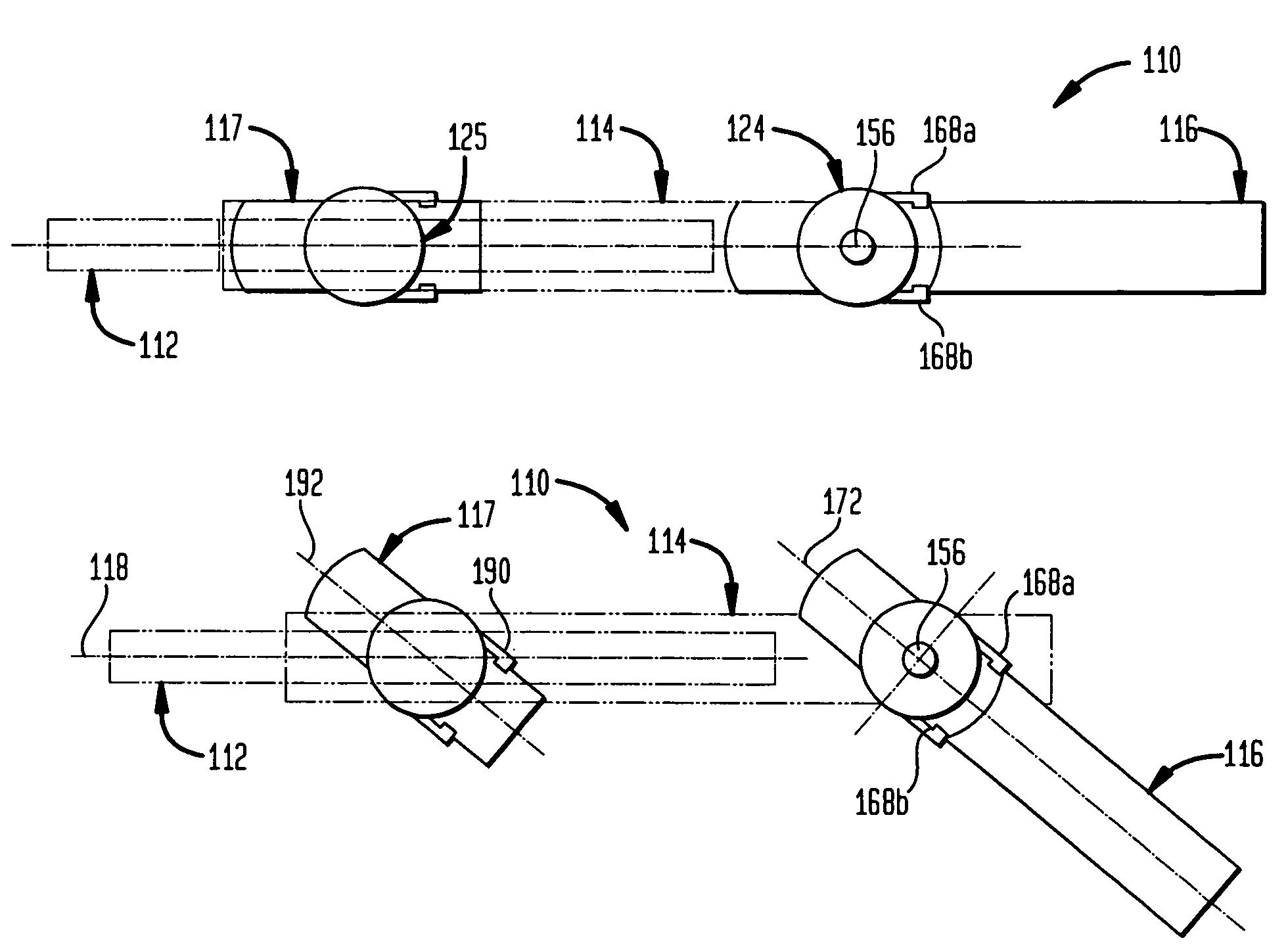 Rotating fore grip for small arms