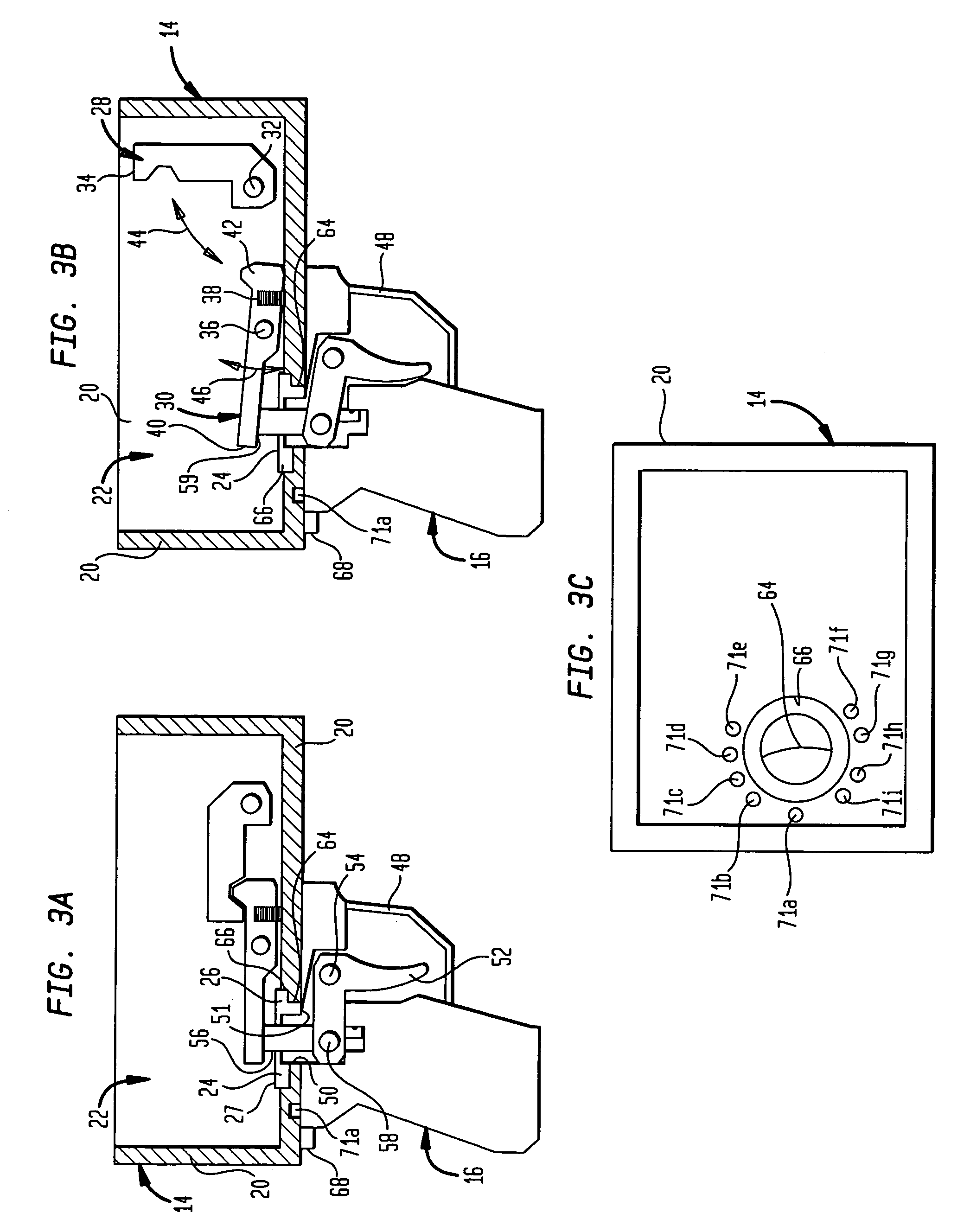 Rotating fore grip for small arms