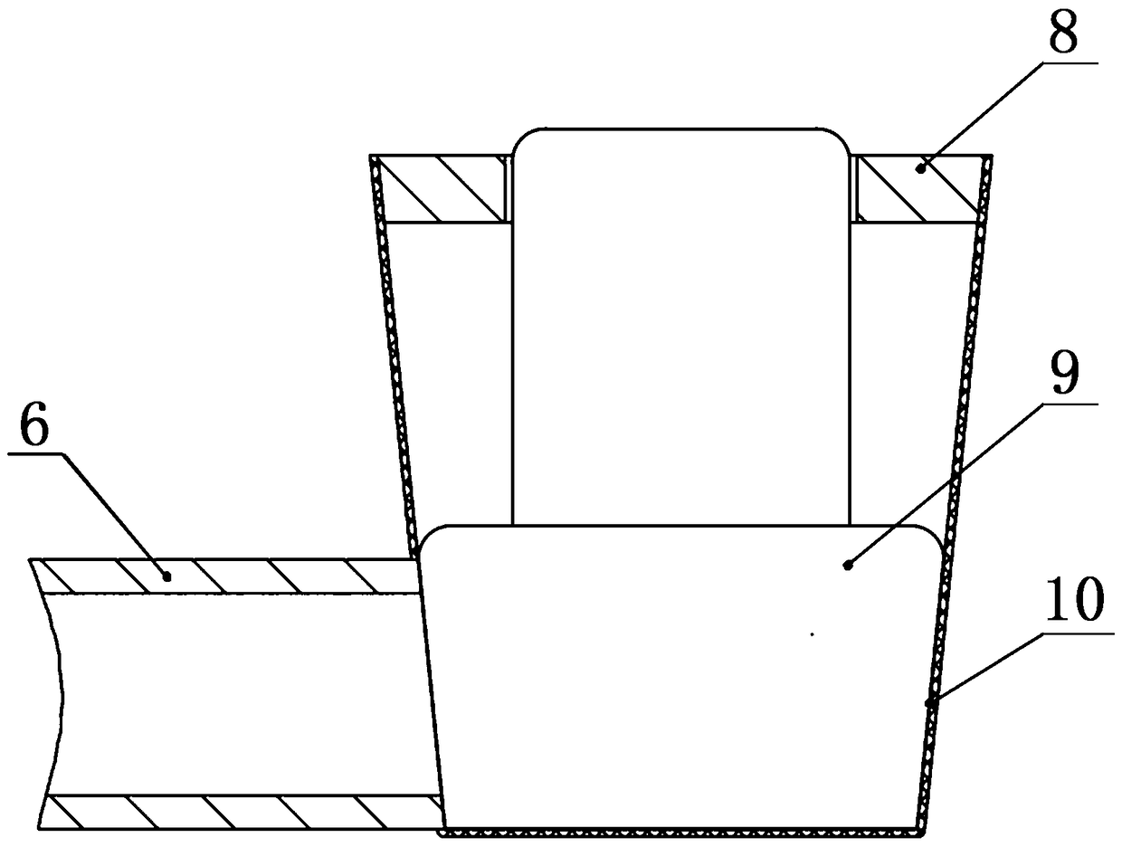 Multi-channel oil returning floater gas-liquid separator