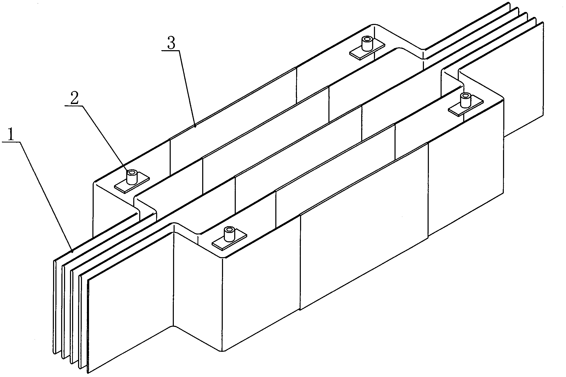 Resin bus expansion joint