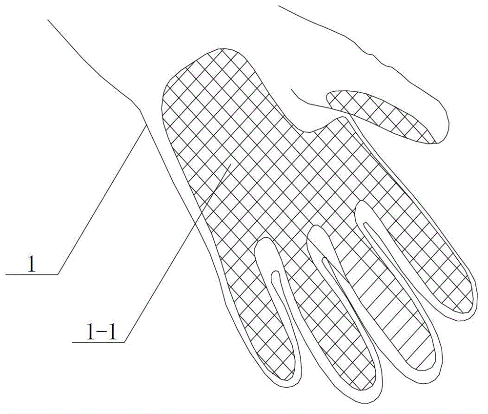 Novel plastic gloves with cleaning function