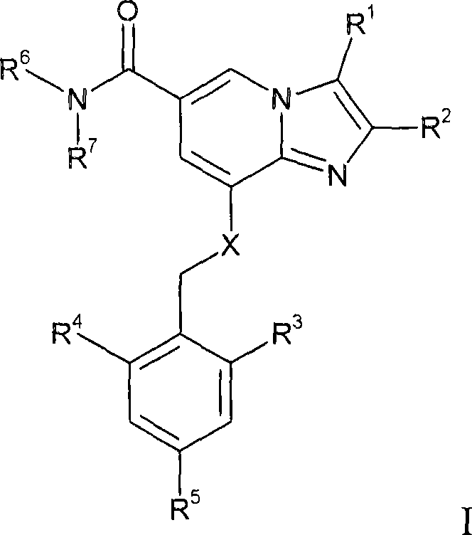 Imidazo[1,2-a]pyridine derivatives for the treatment of silent gastro-esophageal reflux