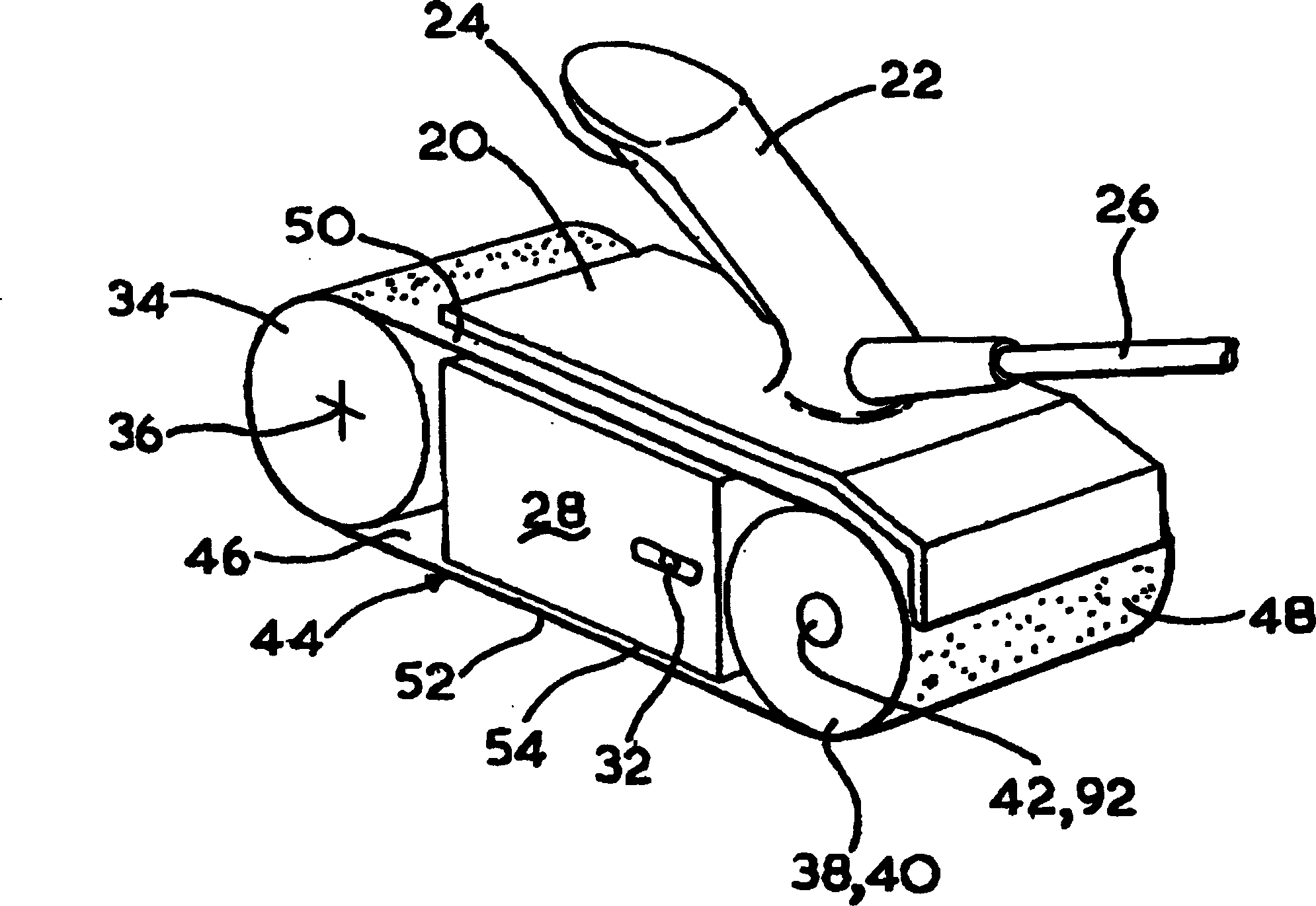 Belt polishing machine