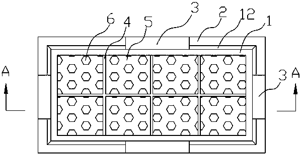 A frozen aquatic product sample thawing rack