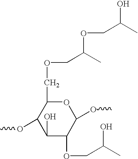 Agents for unsticking paint, and sedimentation agents