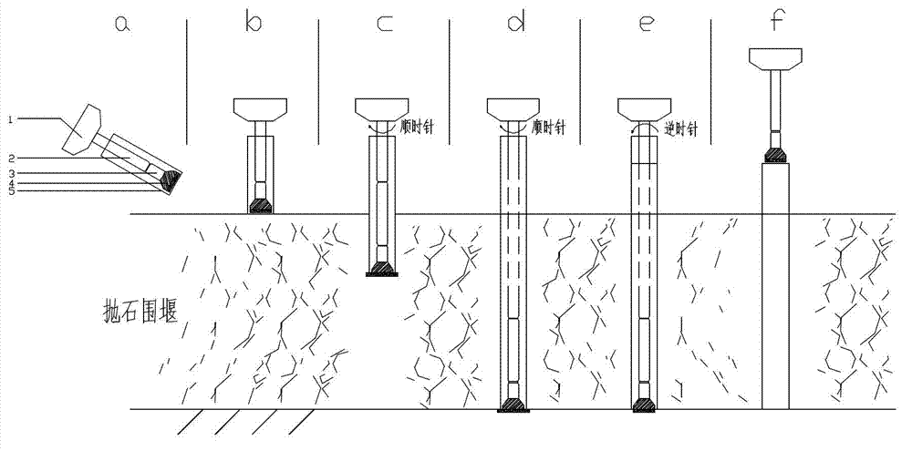 Eccentric drilling hole-forming method of down-the-hole drill