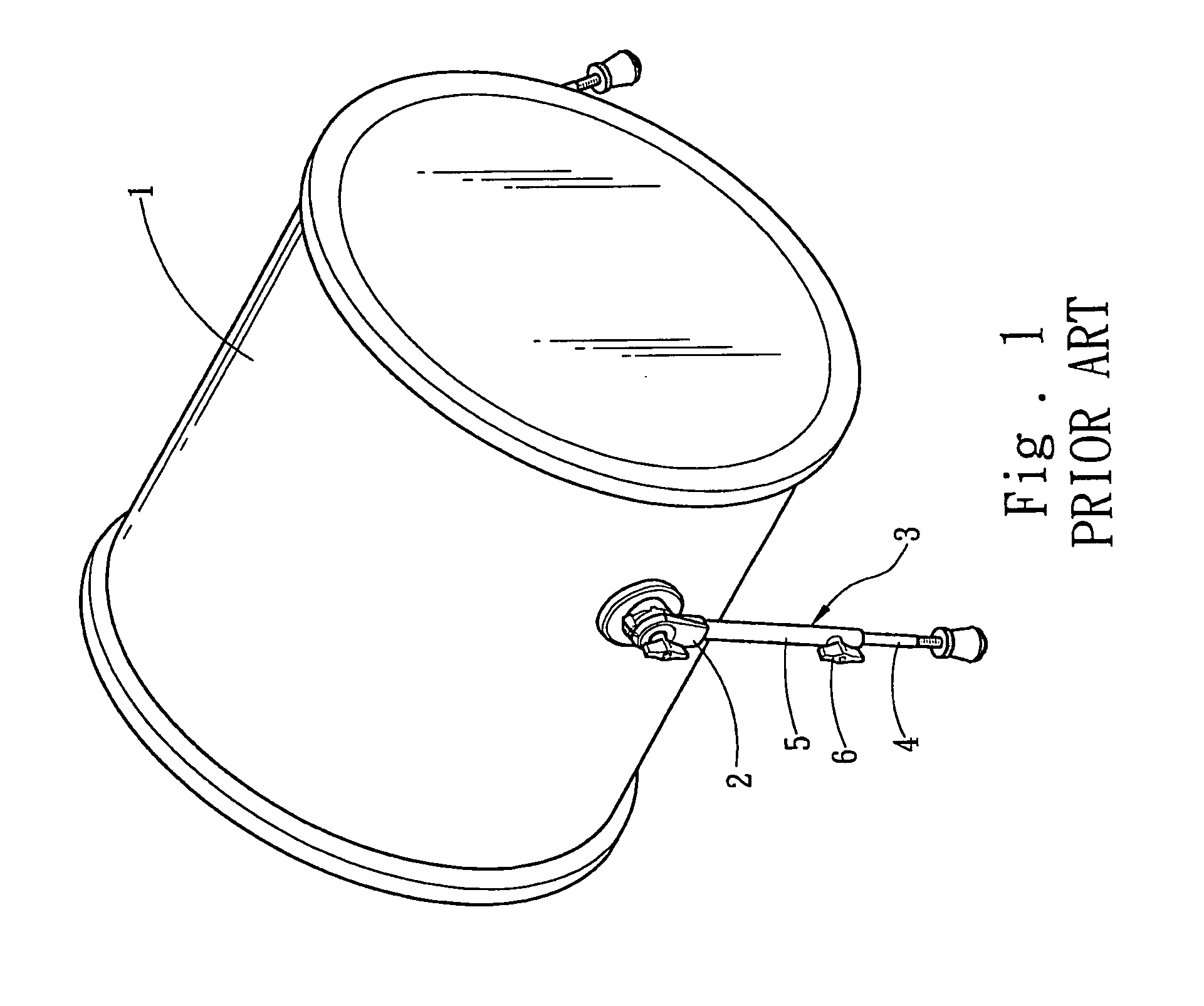 Anchoring structure for telescopic tubes of drum sets