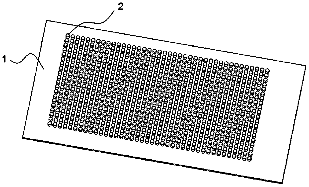 Capillary structure of ultra-thin heat pipe and preparation method thereof