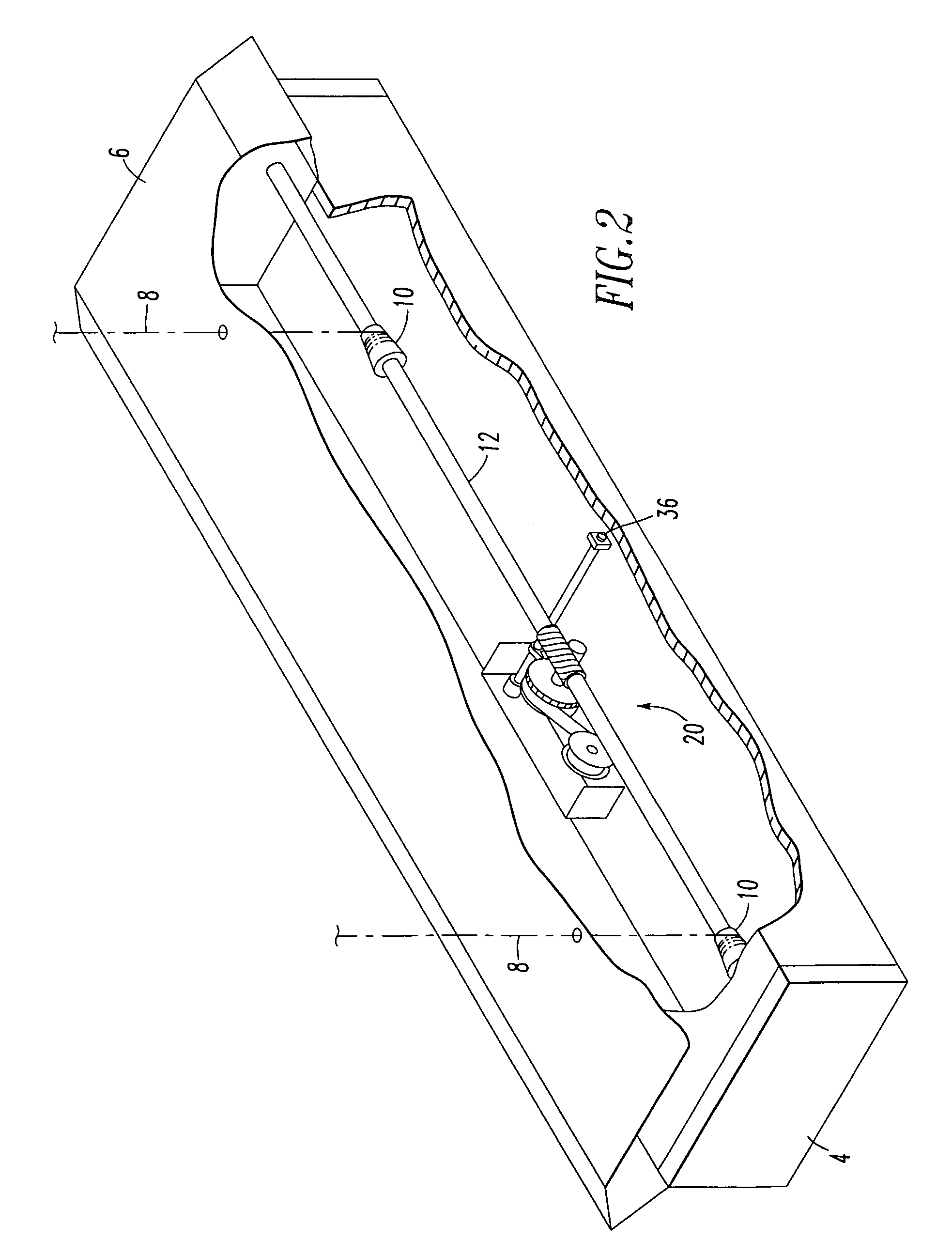 Cordless blind and operator device