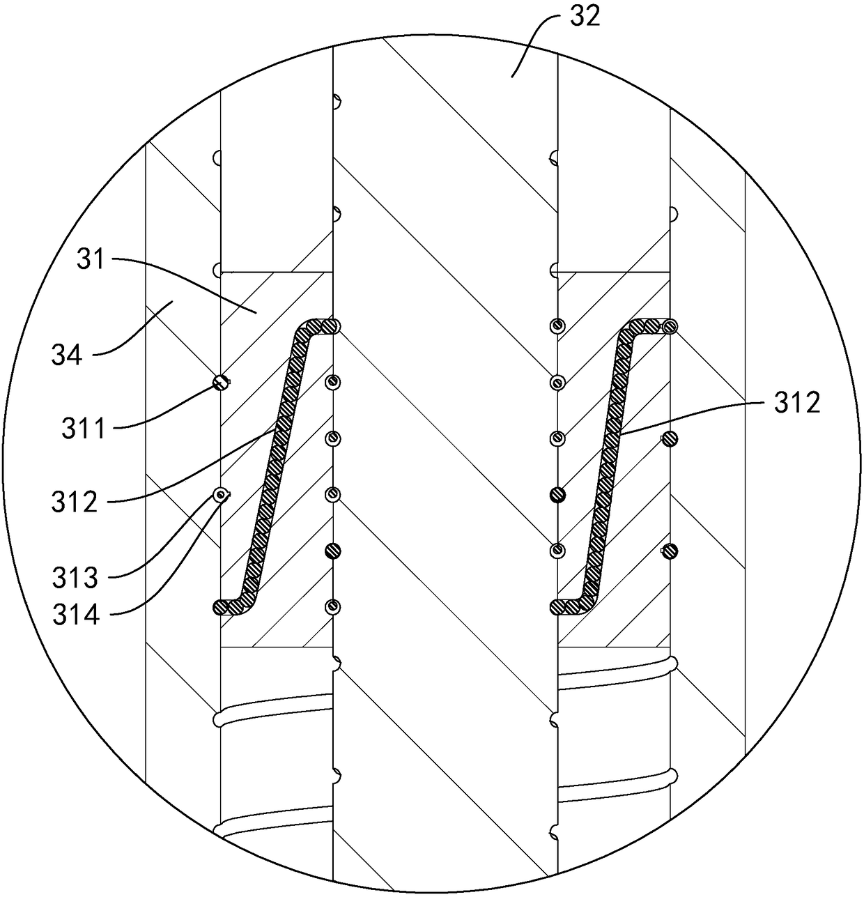 Lift type foundation structure