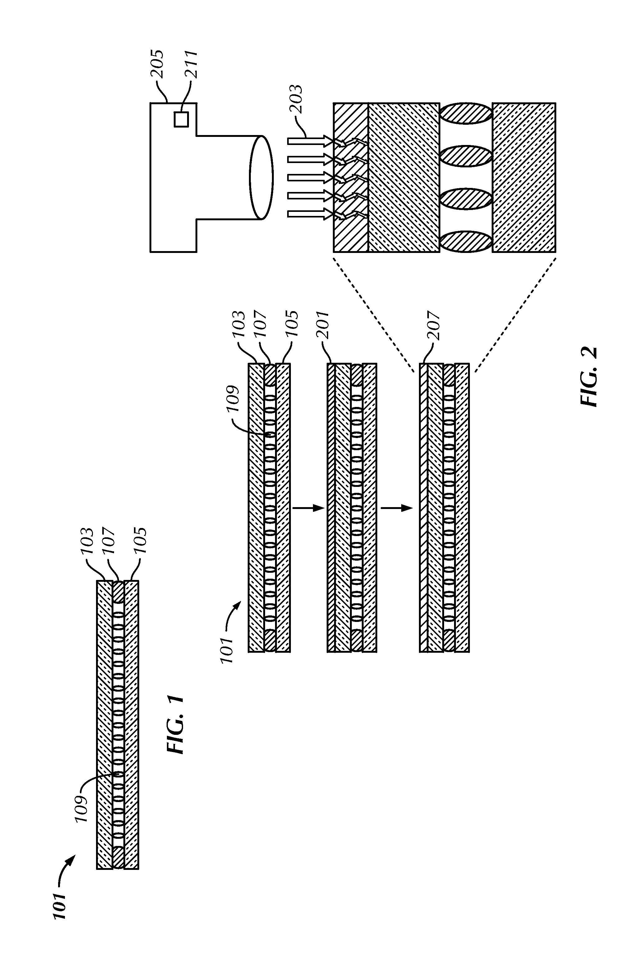 Indium tin oxide (ITO) layer forming