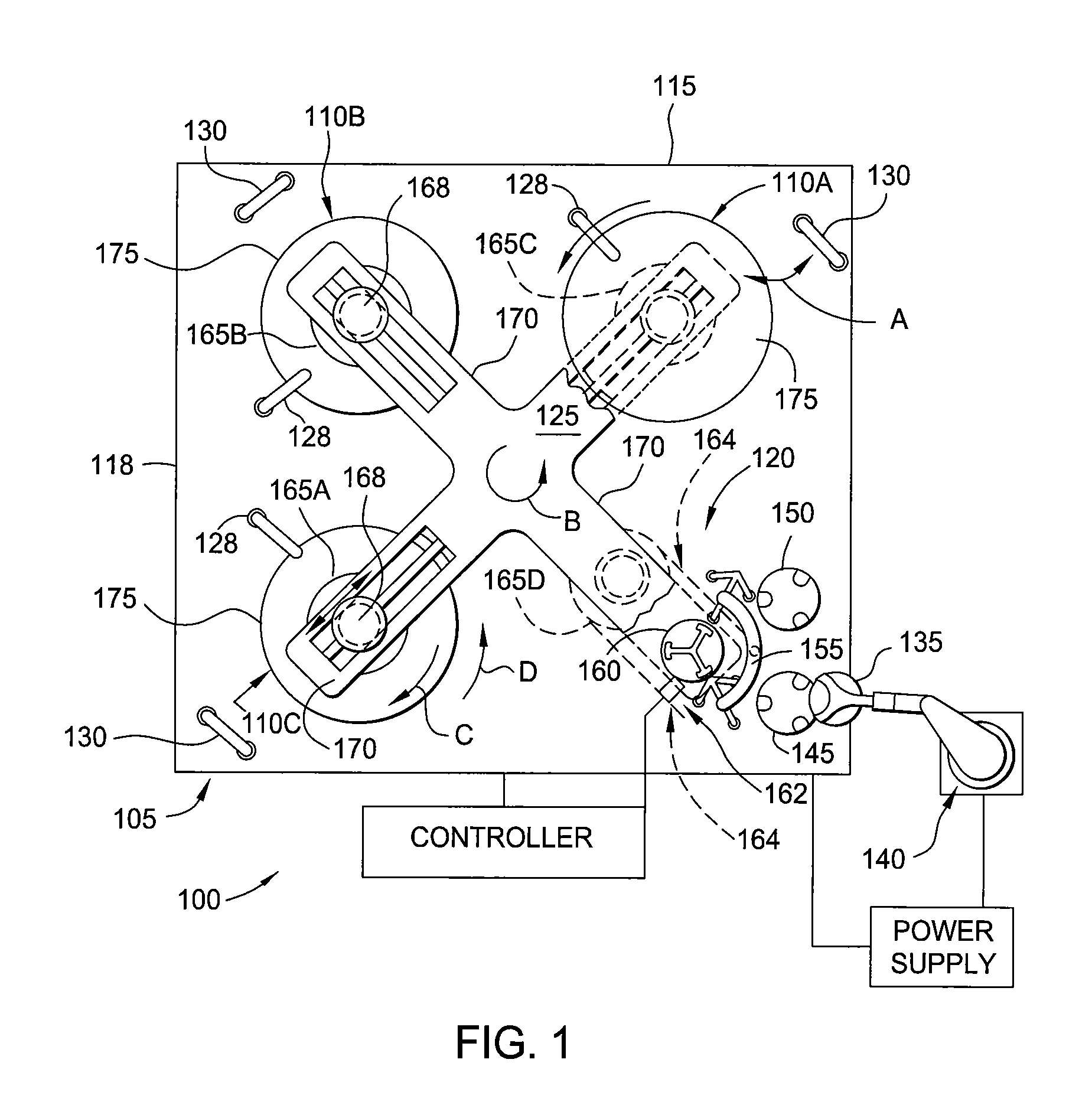 Real-time monitoring of retaining ring thickness and lifetime