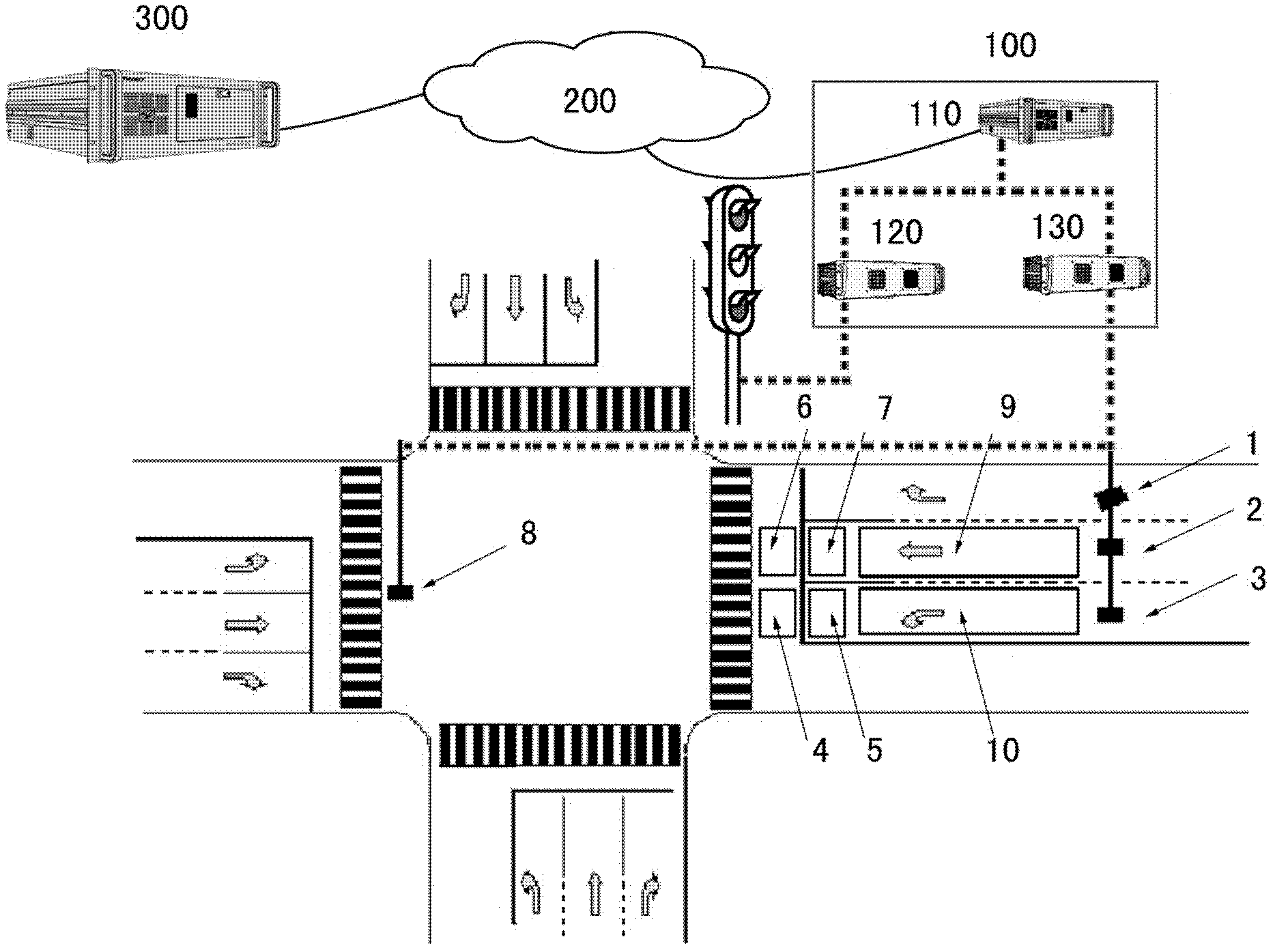 Method for determining red-light running of vehicles at intersection based on video detection and signal control system