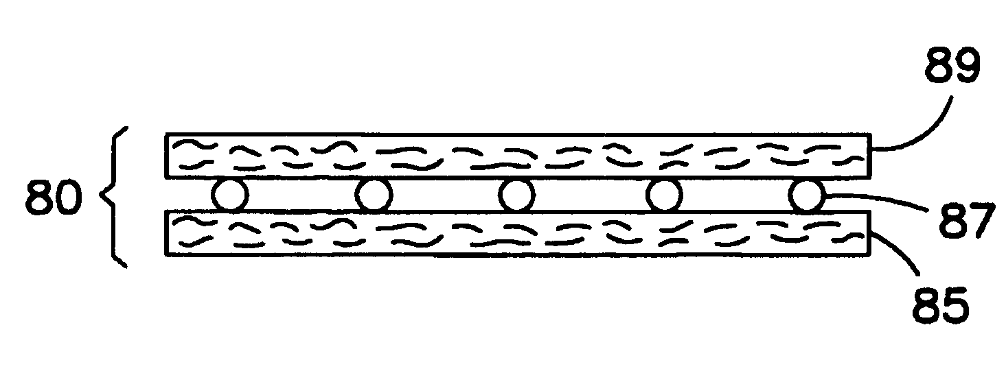 Filament-meltblown composite materials, and methods of making same