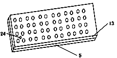 Microwave multistage fluidized bed drying device and drying method thereof